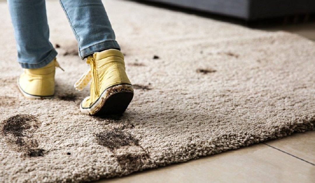 moving into new place during rain cause dirt at your new place