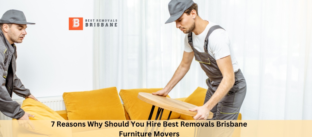 7 Reasons Why Should You Hire Best Removals Brisbane Furniture Movers