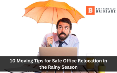 10 Moving Tips for Safe Office Relocation in the Rainy Season