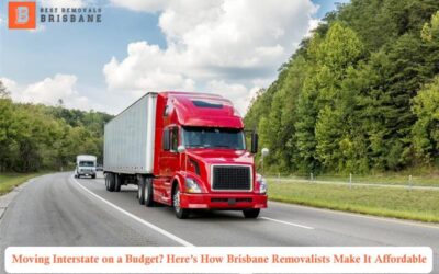 Moving Interstate on a Budget? Here’s How Brisbane Removalists Make It Affordable